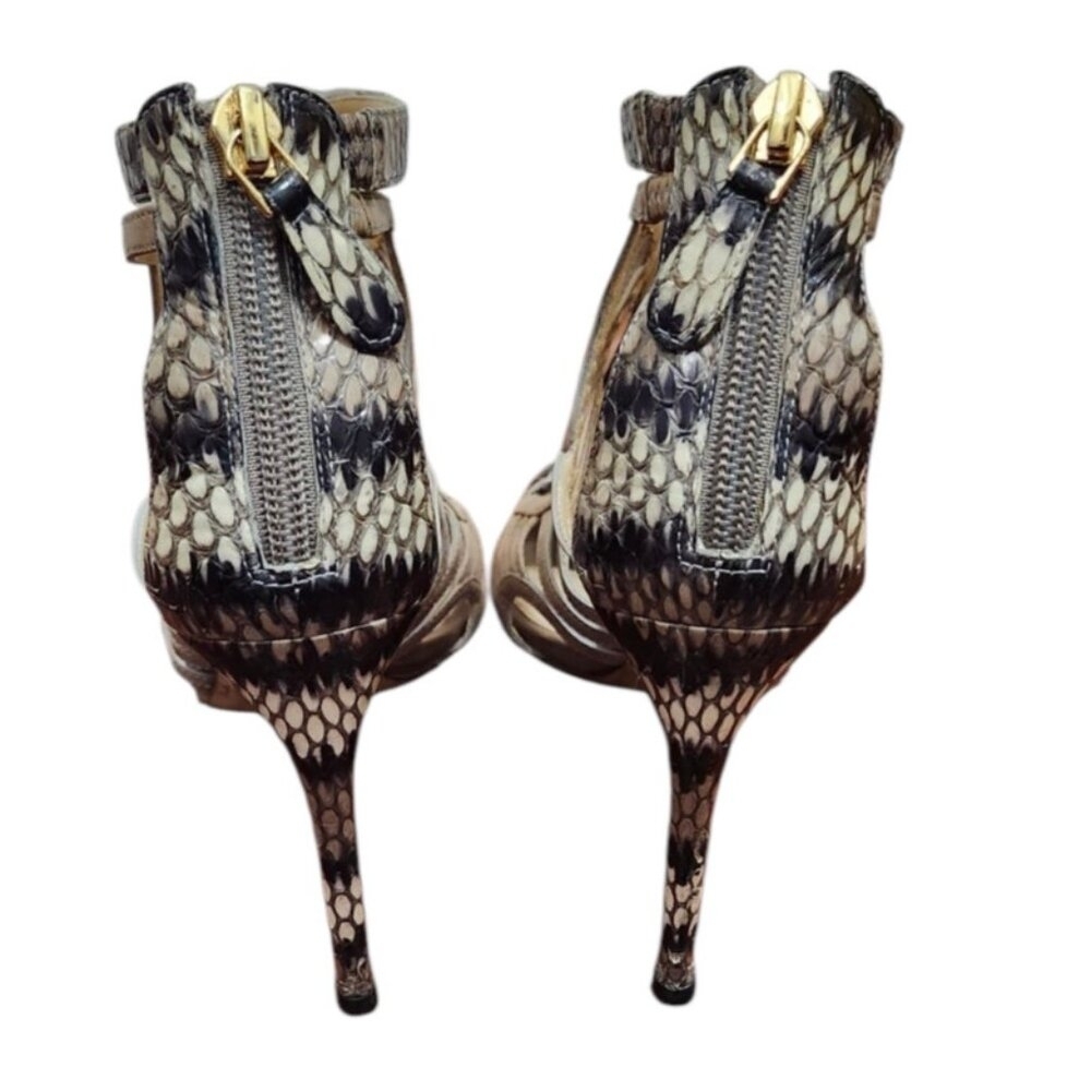 Alexandre Birman Multicolor Python Embossed Leath… - image 6